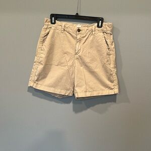 Gap Midi Tan Shorts Size 8